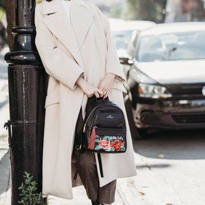 Celine Dion Women's Harmonic Embroidered Backpack